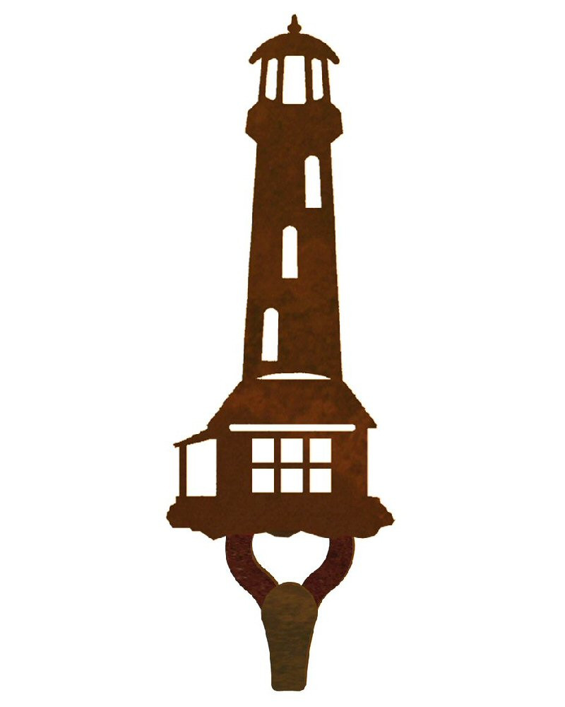 Lighthouse Large Single Metal Wall Hook
