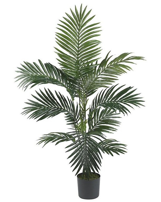 Nearly Natural 4' Kentia Palm Silk Tree Artificial Trees Silk Trees