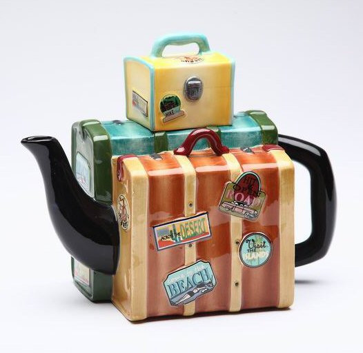 Road Trip Ceramic Teapot Tableware Appletree Design