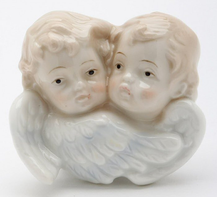 Praying Madonna Plugin Porcelain Night Lights, Set of 2 Lighting