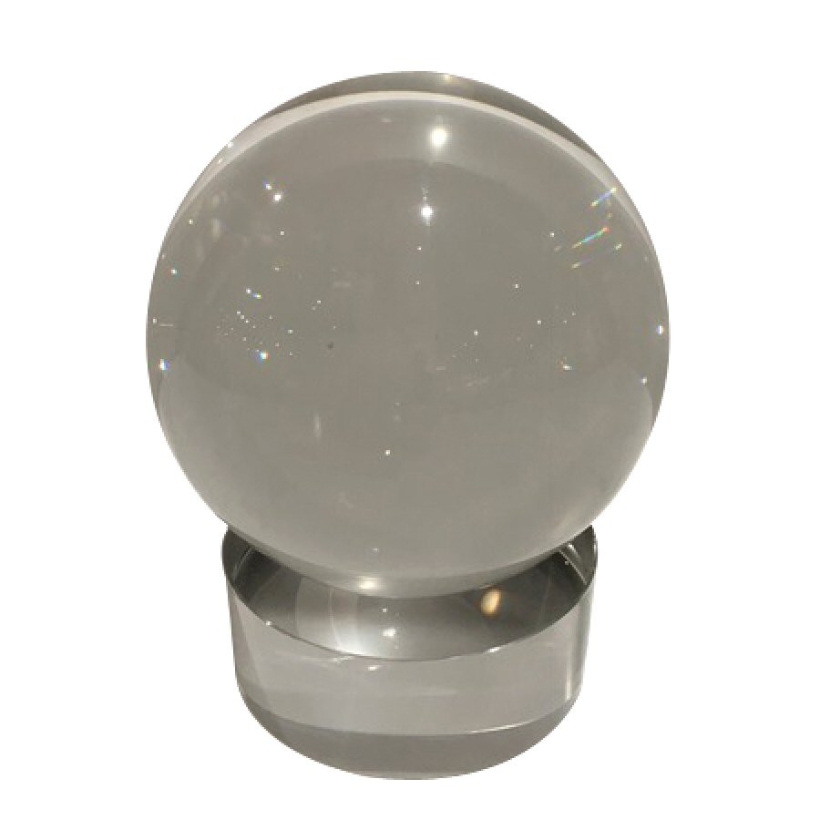 Crystal Sphere on Round Stand - Dessau Home
