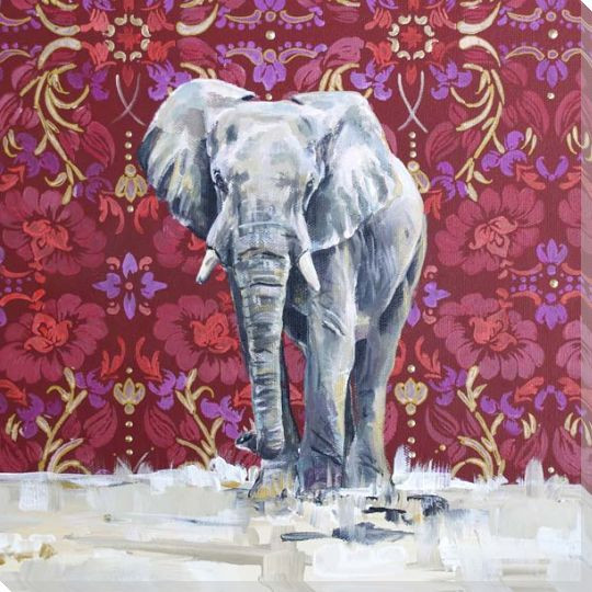 Canvas Print Elephant Framed Wall Art Picture Photo Image g C 0054 b n