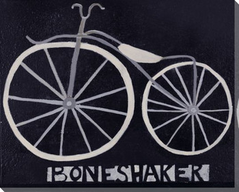 Boneshaker Bike Wrapped Canvas Giclee Print Wall Art