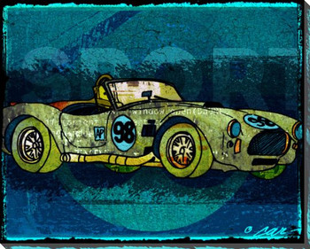 Need Sport Sports Car Wrapped Canvas Giclee Print Wall Art