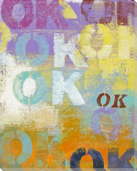Maybe I "OK" Wrapped Canvas Giclee Print Wall Art