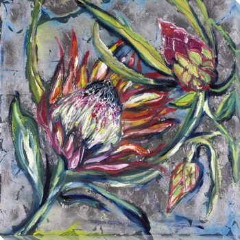 Springtime Flower II Wrapped Canvas Giclee Print Wall Art