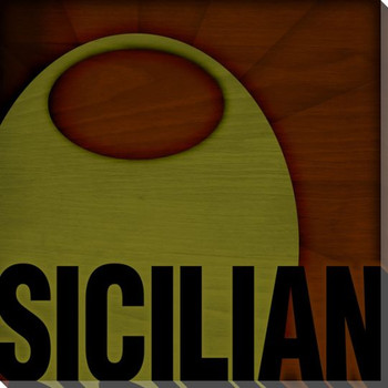 Sicilian Olive Wrapped Canvas Giclee Print Wall Art