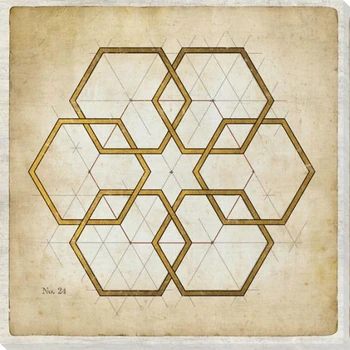 Geometrics 2 Wrapped Canvas Giclee Art Print Wall Art