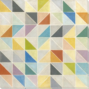 Multifaceted II Wrapped Canvas Giclee Print Wall Art