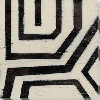 Hieroglyph VIII Wrapped Canvas Giclee Print Wall Art