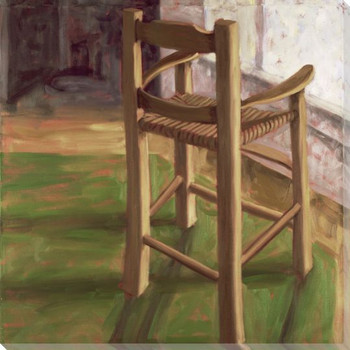 Italian High Chair Wrapped Canvas Giclee Print Wall Art