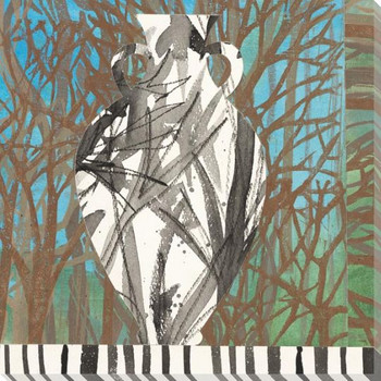 Nature Culture Vase Wrapped Canvas Giclee Print Wall Art