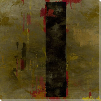 Letter Key I Wrapped Canvas Giclee Print Wall Art