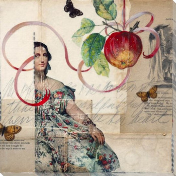 Temptation 2 Portrait Wrapped Canvas Giclee Print Wall Art