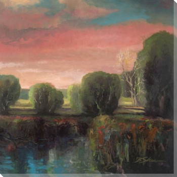 Marshland 2 Wrapped Canvas Giclee Print Wall Art