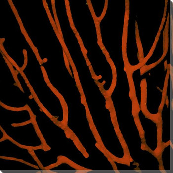 Sea Coral Wrapped Canvas Giclee Print Wall Art