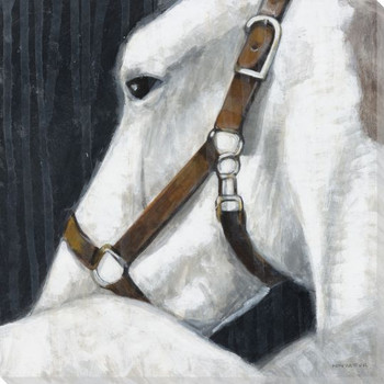 Glance Horse Wrapped Canvas Giclee Print Wall Art