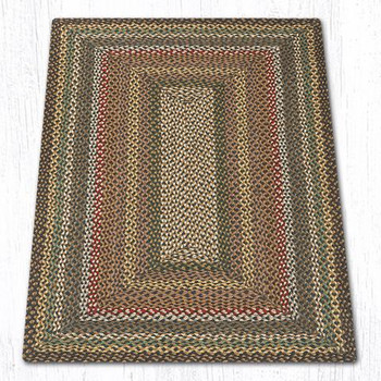 3' x 5' Fir Ivory Braided Jute Rectangle Rug