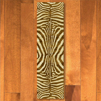 2' x 8' Senegal Caramel Rectangle Runner Rug
