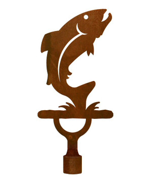 Upstream Trout Fish Table Lamp, Set of 2 - Wildlife Style Lighting