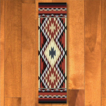 2' x 8' Diamond Rio Rust Southwest Rectangle Runner Rug