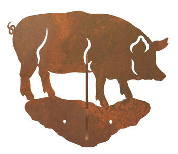 Pig Double Metal Wall Hook