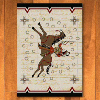3' x 4' War Records Southwest Rectangle Scatter Rug
