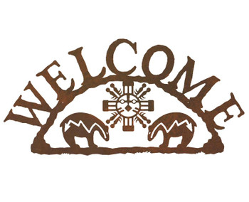 Fetish Bear Metal Welcome Sign