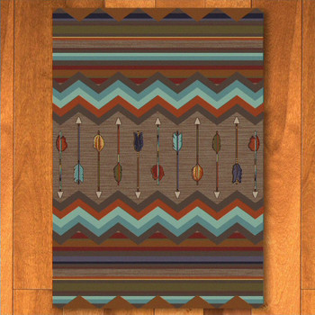 3' x 4' Cresting Fletcher Rainbow Southwest Rectangle Scatter Rug