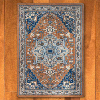 4' x 5' Persia Caramel Persian Style Rectangle Rug