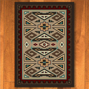 4' x 5' Butte Southwest Rectangle Rug