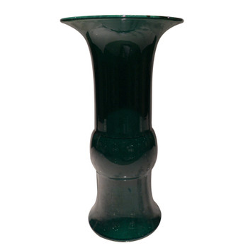 Jade Green Trumpet Porcelain Vase