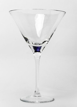 Sade Romanian Crystal Martini Glasses, Set of 4