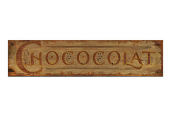 Custom Chocolate Vintage Style Metal Sign