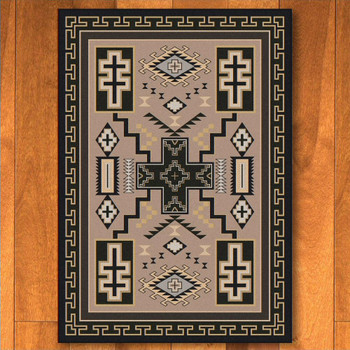 8' x 11' Double Cross Sandman Southwest Rectangle Rug