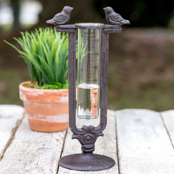 Two Birds Tabletop Rain Gauge