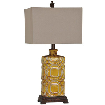 Chatham Ceramic Table Lamp with Linen Shade