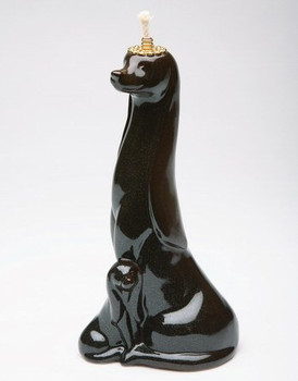 Debonair Dog Oil Lamp