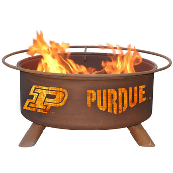 Purdue University Boilermakers Metal Fire Pit