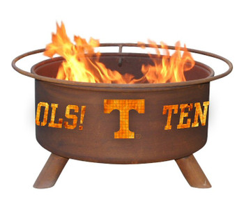 University of Tennessee Volunteers Metal Fire Pit