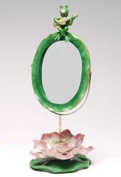 Frog Porcelain Vanity Mirror