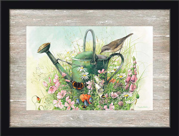 Souvenirs Gardening Scene Framed Art Print Wall Art