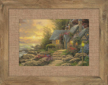 Seaside Hideaway Framed Art Print Wall Art