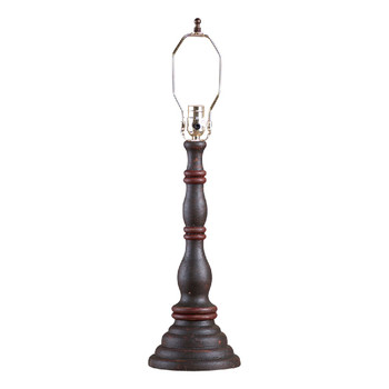 Americana Espresso Davenport Table Lamp Base