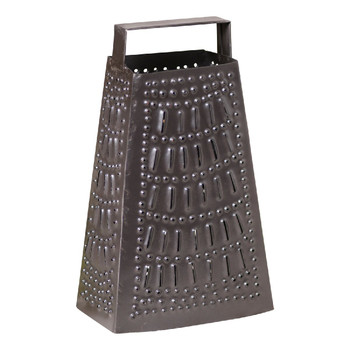 Medium Smokey Black Decorative Metal Grater