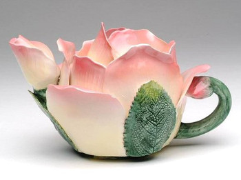 Rose Porcelain Teapot