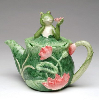 Alfrogo Frog Porcelain Teapot