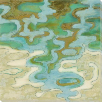 Living Water 85 Wrapped Canvas Giclee Art Print Wall Art