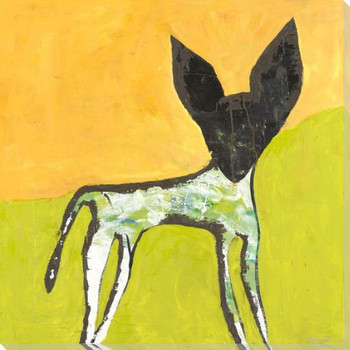 Incognito Dog Wrapped Canvas Giclee Art Print Wall Art