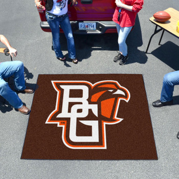 59.5" x 71" Bowling Green State University Brown Tailgater Mat